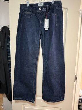 BDG Dark Navy Wide-Leg Women's Jeans